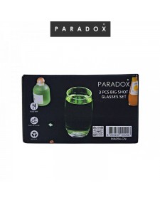 แก้วช็อต แก้วเหล้าใสทรงสูง  3 ใบ (Shot Glass)