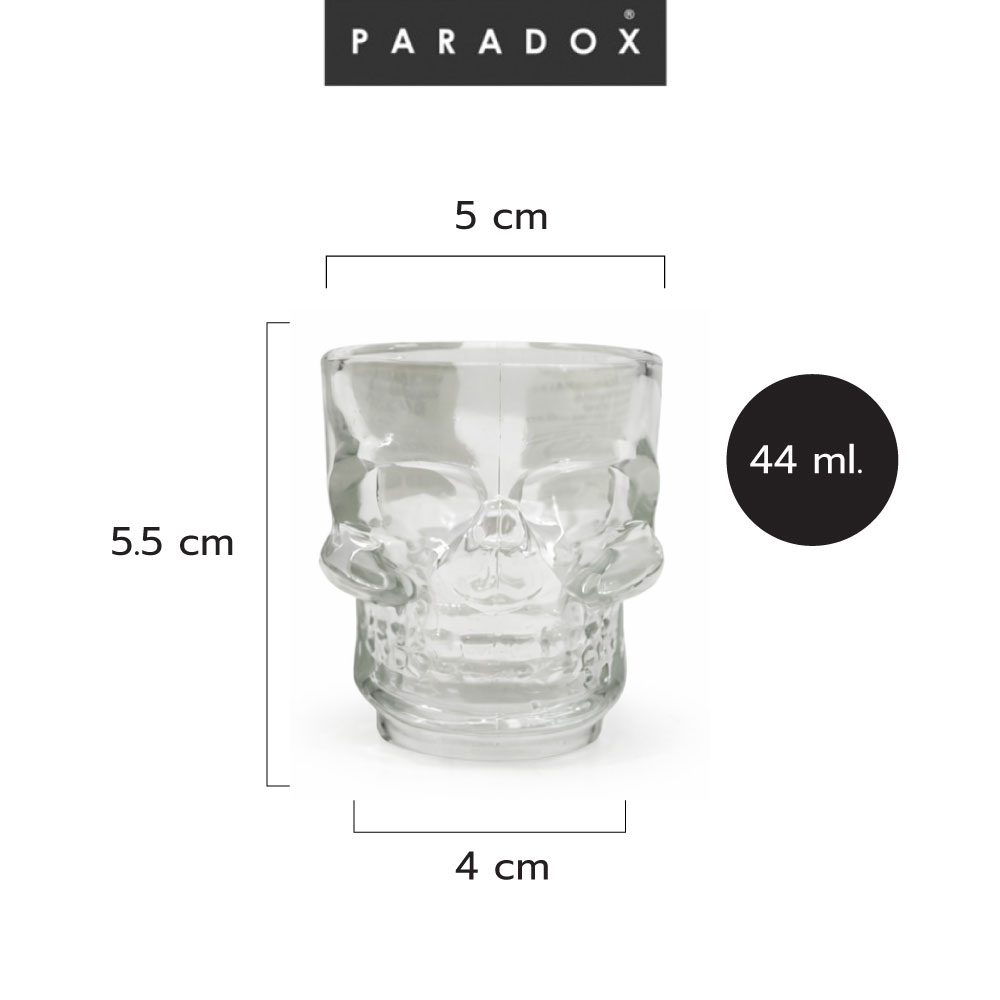 เเก้ว Skull Shot Glass รูปที่ 2