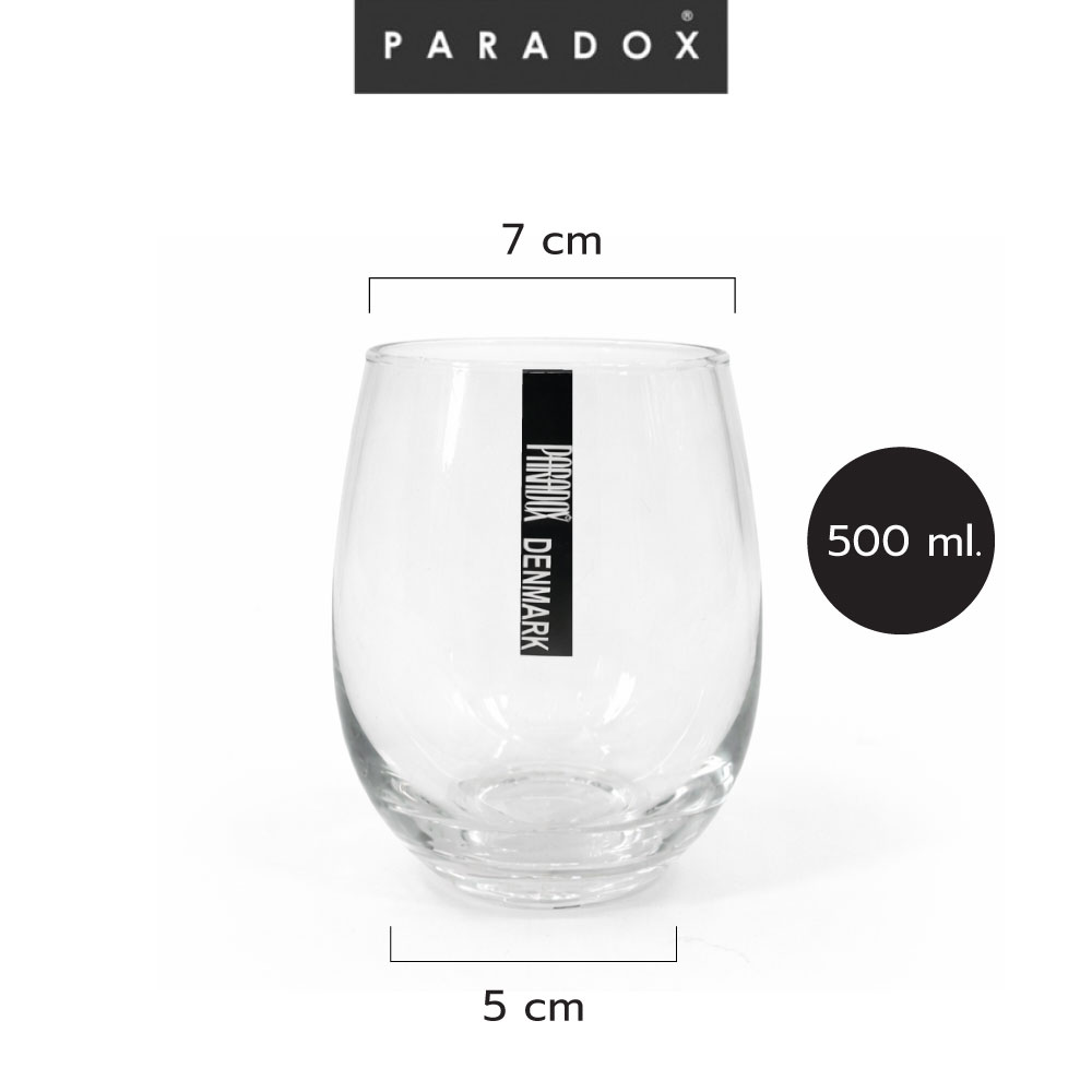 เเก้วไวน์ไม่มีก้าน Big Stemless Wine รูปที่ 2